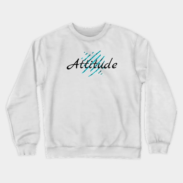 12 - Attitude Crewneck Sweatshirt by SanTees